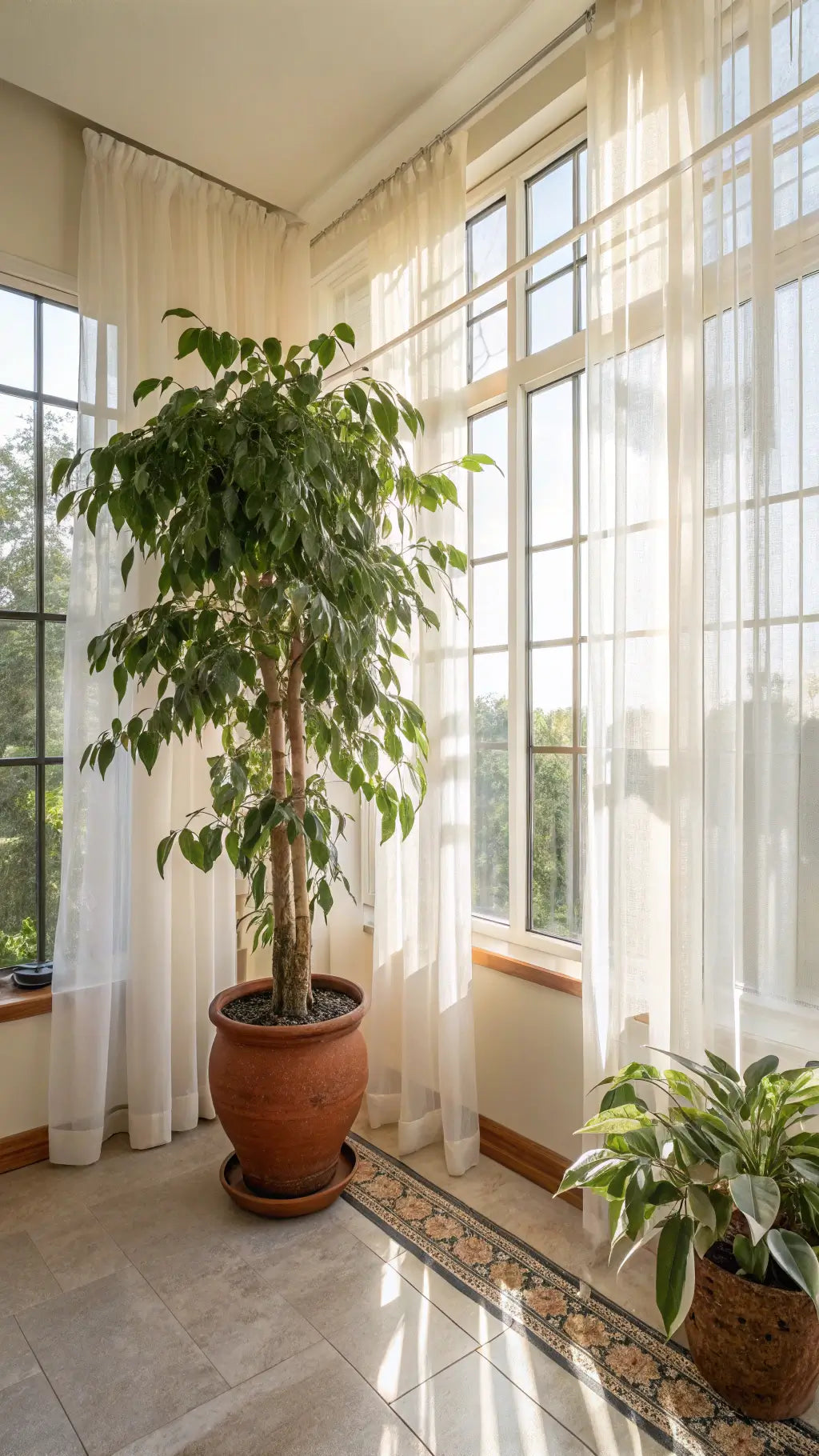 Ficus benjamina ‘Variegata’ – Variegated Weeping Fig