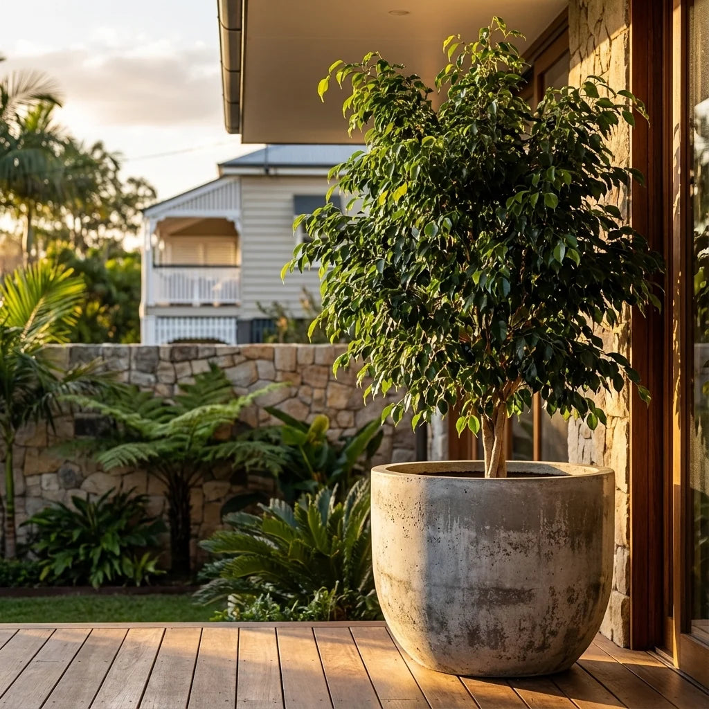 Ficus Benjamina 'Midnight Beauty' (Midnight Beauty Weeping Fig)
