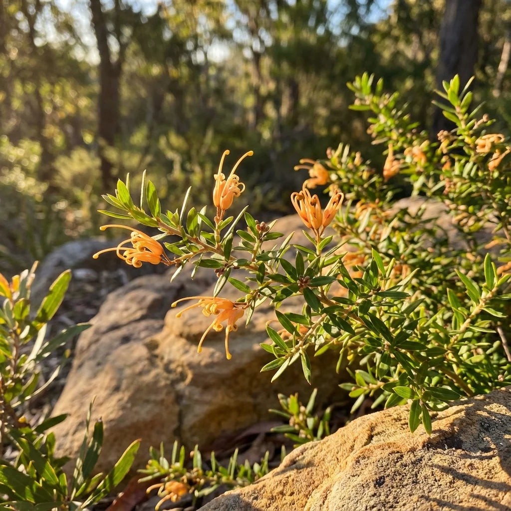 Grevillea Juniperina × Grevillea Rhyolitica 'Sunkissed' (Sunkissed Grevillea)