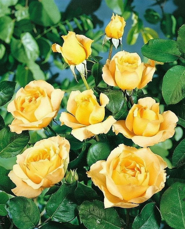 Rosa 'Casanova' (Floribunda Rose)