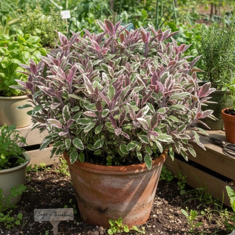 Salvia Officinalis (Sage Tricolour)