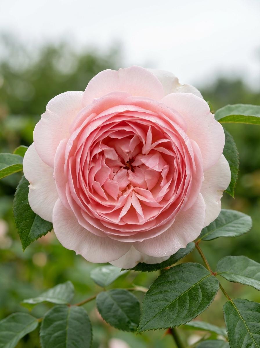 Rosa ‘Heritage’ (Heritage English Shrub Rose)