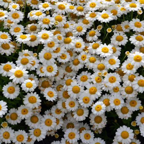 Argyranthemum Frutescens 'Madeira White Single' (Marguerite Daisy)