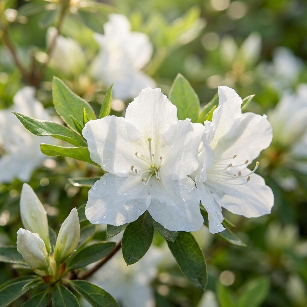 Azalea Indica ‘Alba Magnifica’ (White Indica Azalea) – Balls