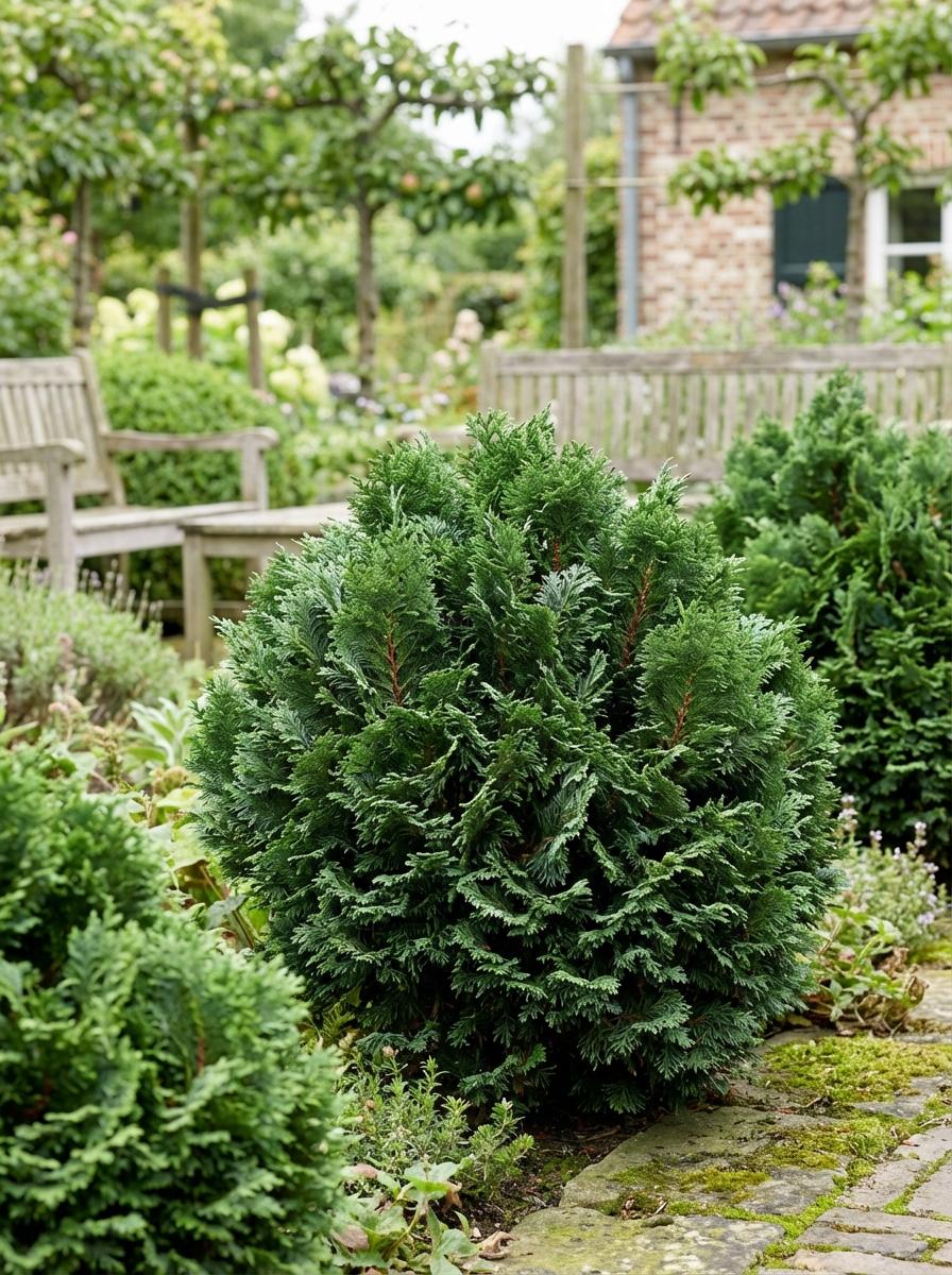 Chamaecyparis Obtusa 'Nana' (Dwarf Hinoki Cypress)