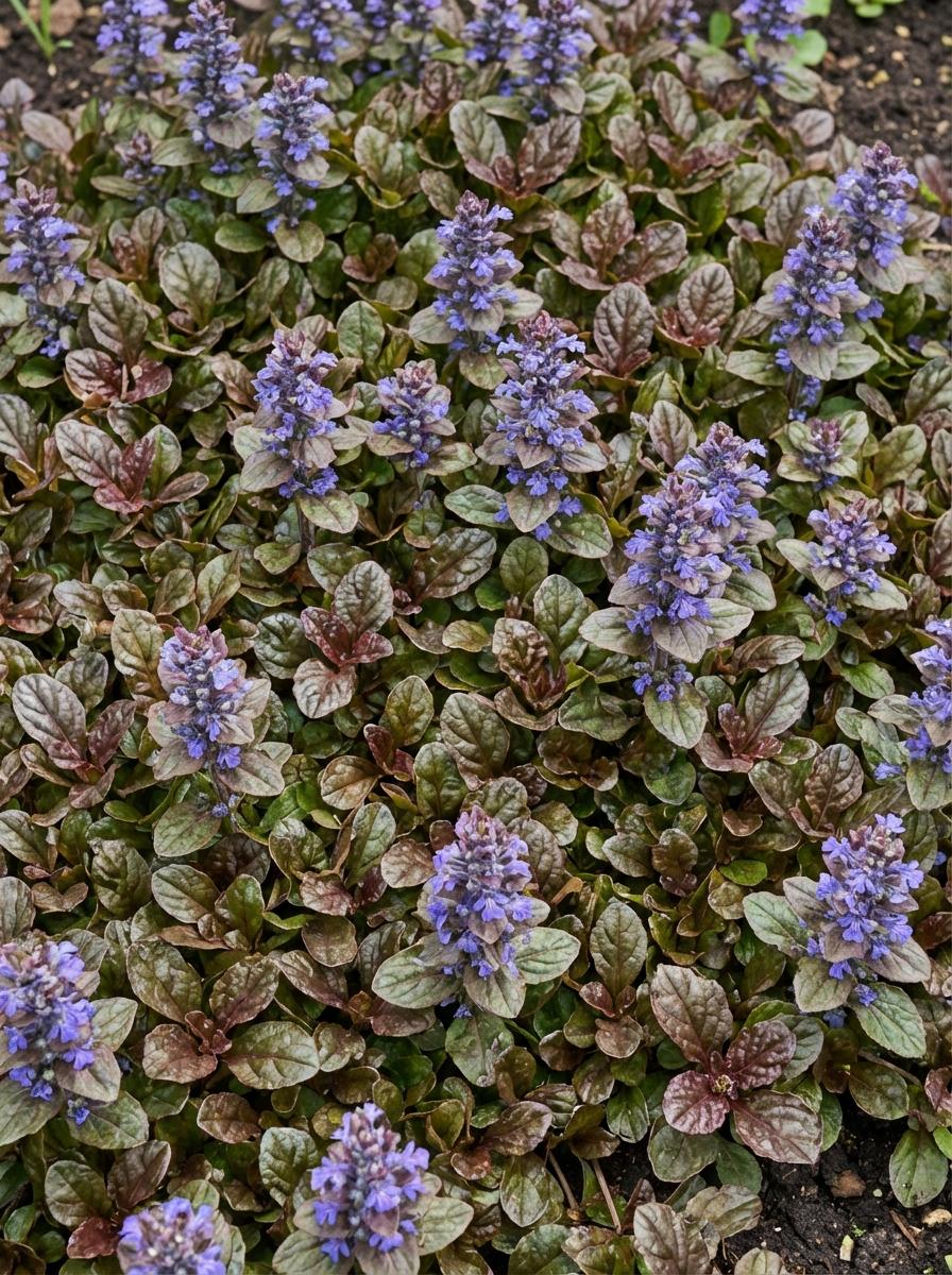 Ajuga Reptans ‘Chocolate Lace’ (Chocolate Lace Bugleweed)