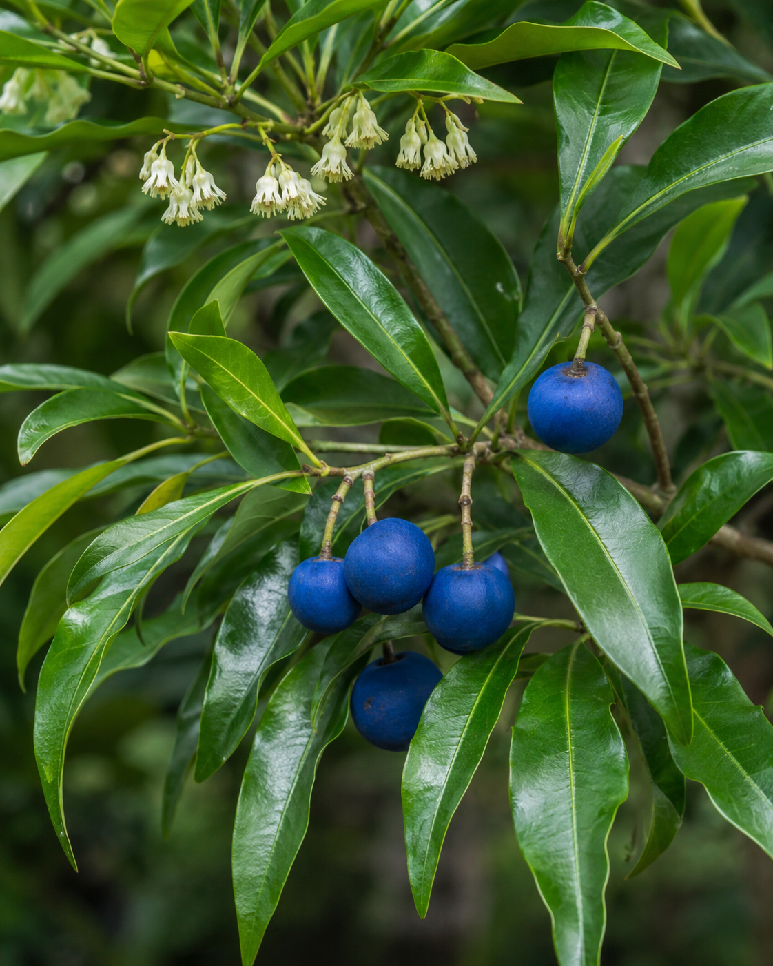 Elaeocarpus grandis (Blue Quandong)