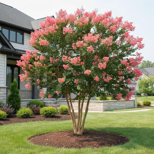 Lagerstroemia Indica ‘Tuscarora’ (Tuscarora Crepe Myrtle)