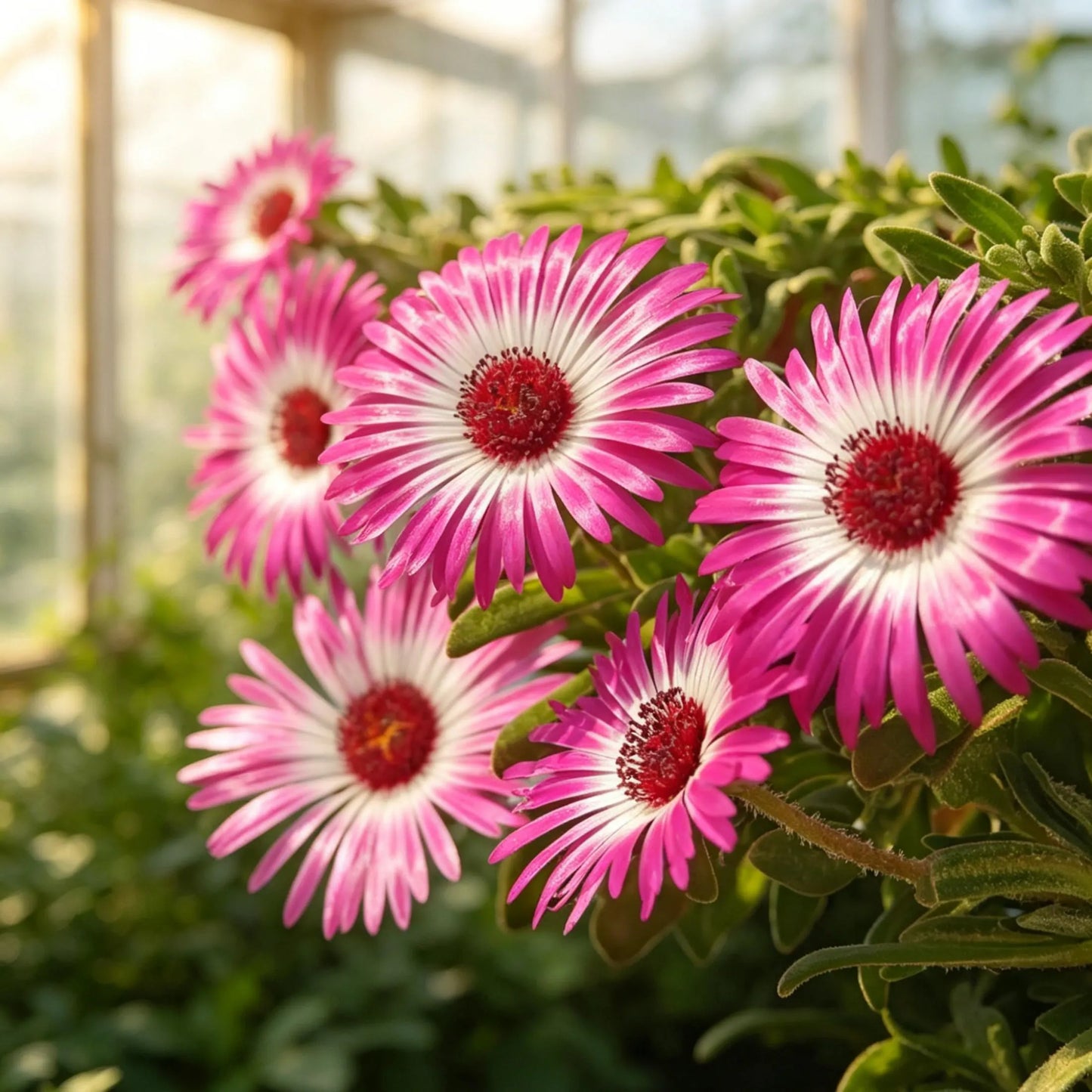 Mesembryanthemum Crystallinum ‘Mauve’ (Mauve Livingstone Daisy)