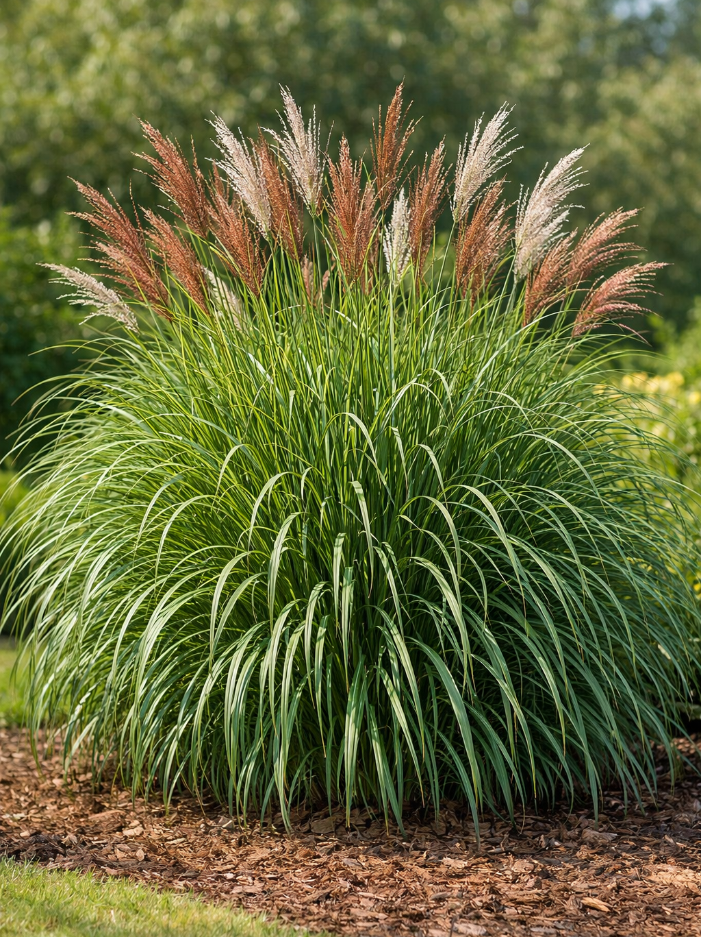 Miscanthus Sinensis ‘Gracillimus’ (Maiden Grass / Silver Feather Grass)