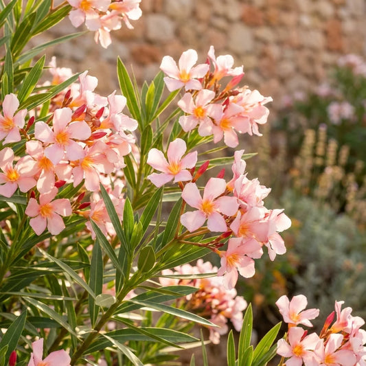Nerium Oleander 'Dwarf Pink' (Dwarf Pink Oleander)