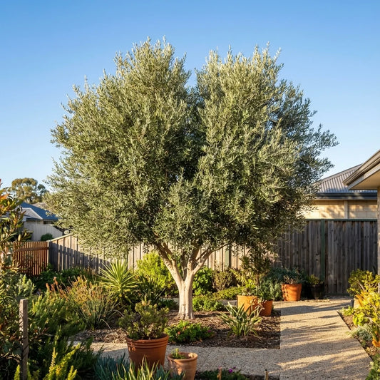 Olea Europaea 'Californian Queen UC13A6' (Californian Queen Olive)