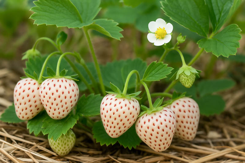 Fragaria X Ananassa (Pineberry)
