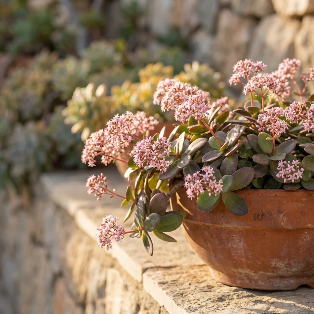 Crassula Multicava 'Purple Dragon' (Purple Dragon Fairy Crassula)