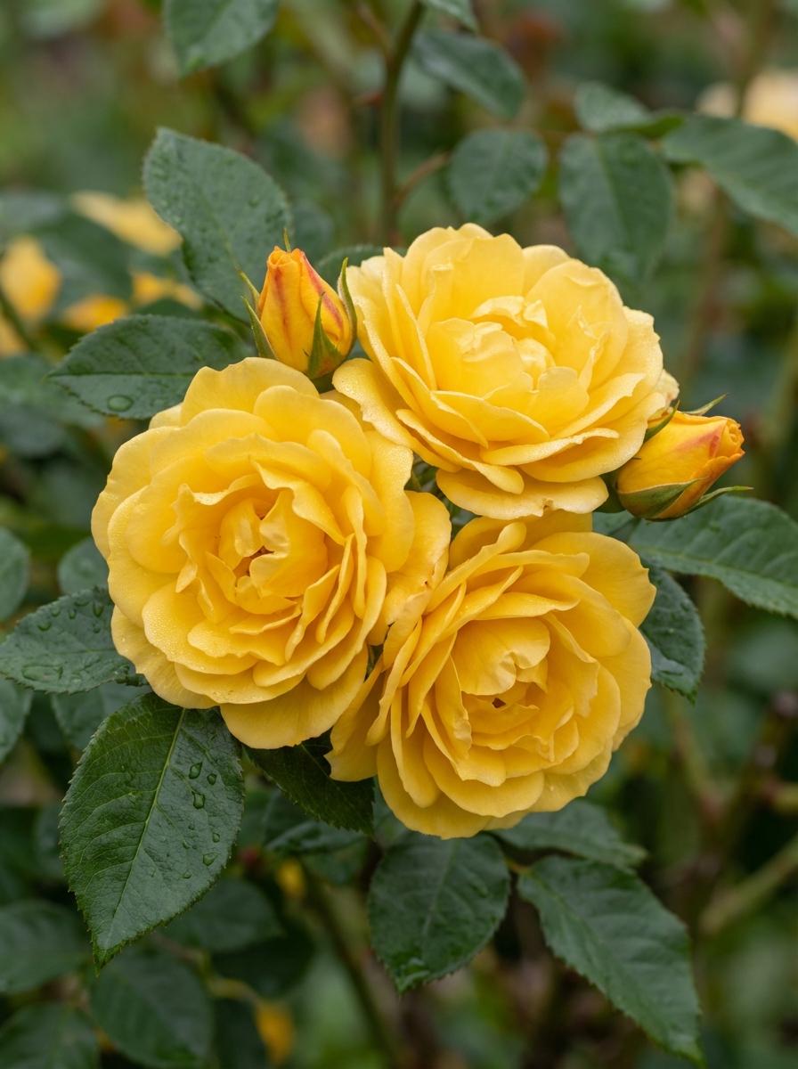 Rosa 'Friesia' (Friesia Rose)