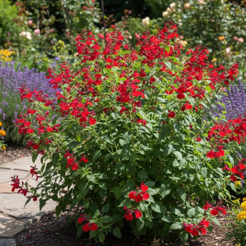 Salvia Greggii Mirage Cherry Red