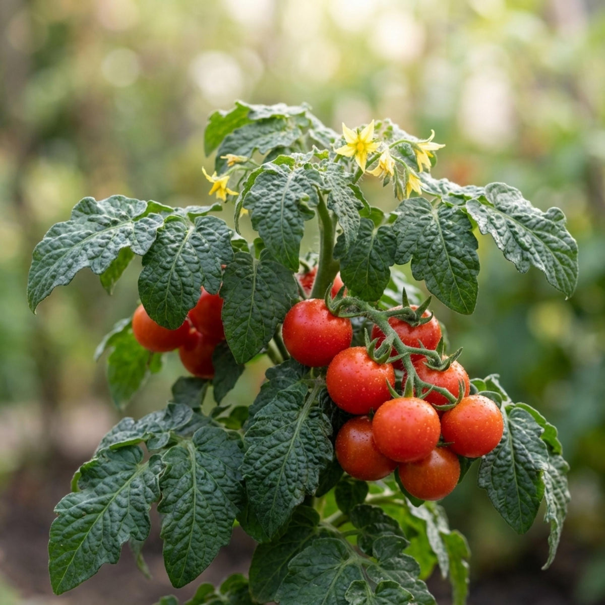 Solanum Lycopersicum (Dwarf Cherry Tomato)