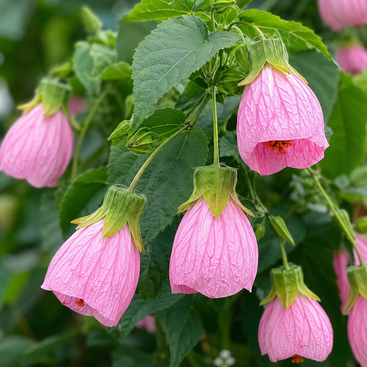 Abutilon ‘Lucky Lantern Pink’ (Chinese Lantern)