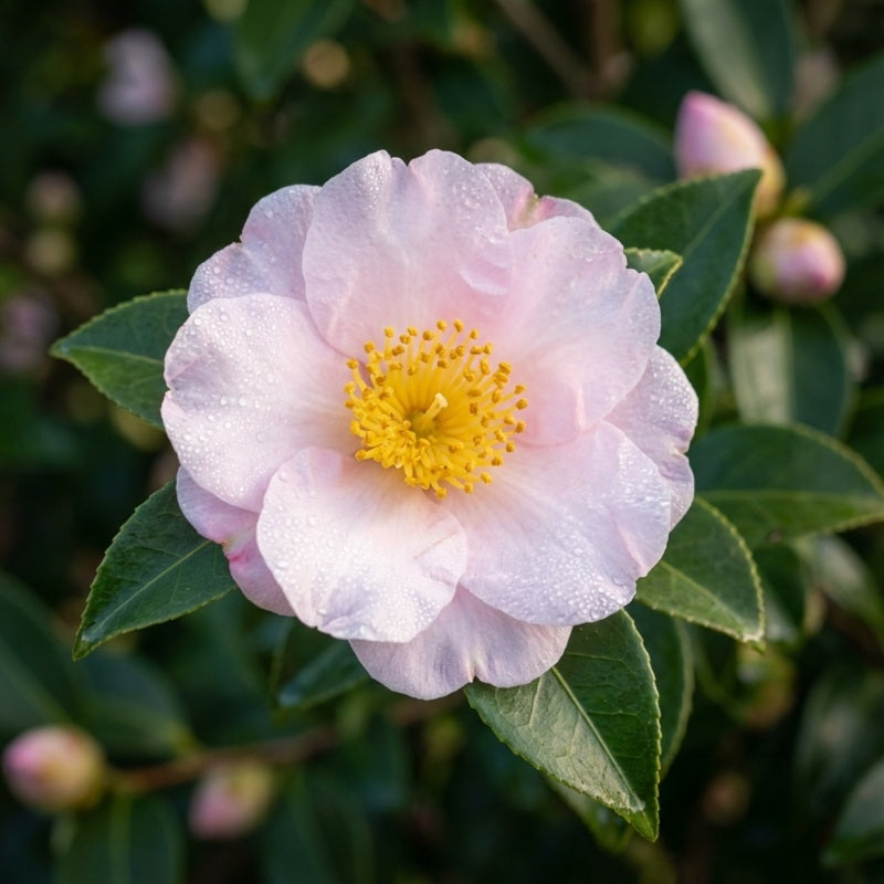 Camellia sasanqua ‘Exquisite’ (Scented Sasanqua Camellia)