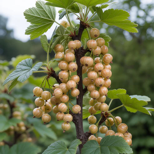 Ribes rubrum ‘Alba’ (White Currant)