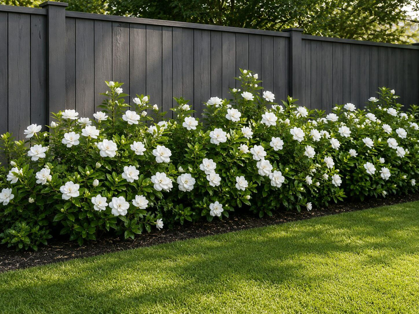 Gardenia Augusta 'Aimee Yoshiba' Standards (Aimee Yoshiba Standard Gardenia)