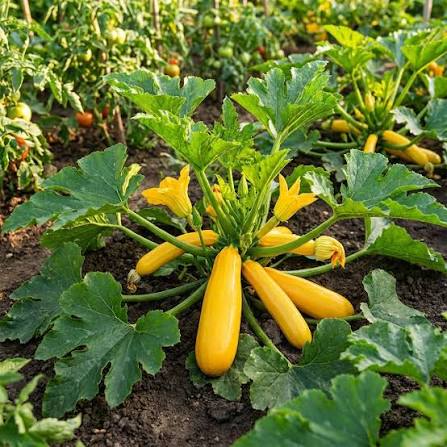 Cucurbita Pepo (Green Gold Zucchini)