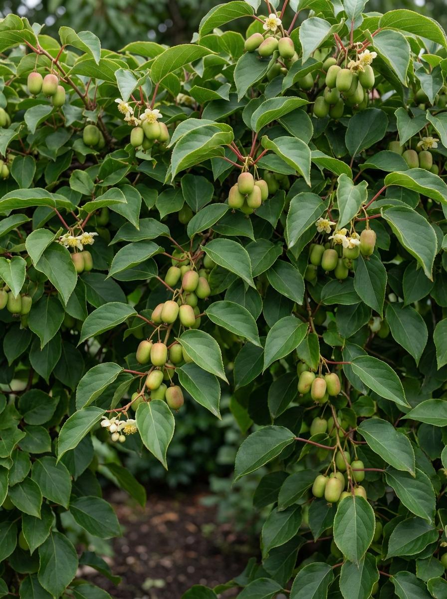 Actinidia Arguta (Kiwiberry)