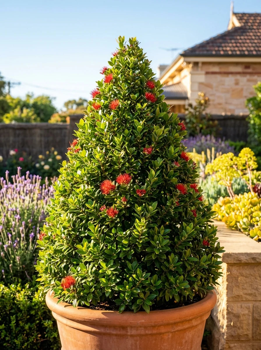 Metrosideros Excelsa ‘Nana’ (Dwarf Pohutukawa)