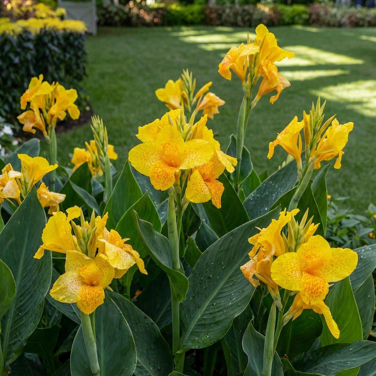 Canna × Hybrida (Yellow Canna Lily)